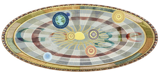 Google-Doodle-Center-Universe